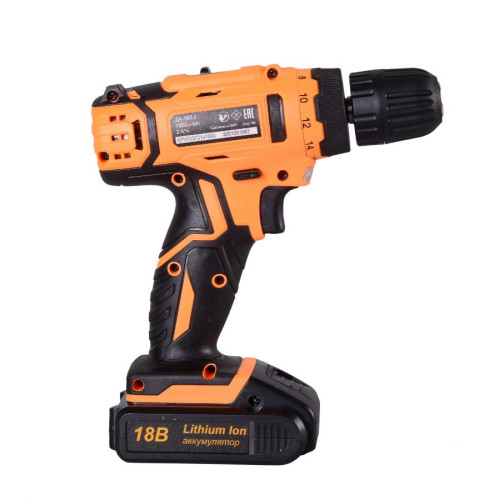 Шуруповерт ВИХРЬ ДА-18Л-2 (72/14/16)  (*15)