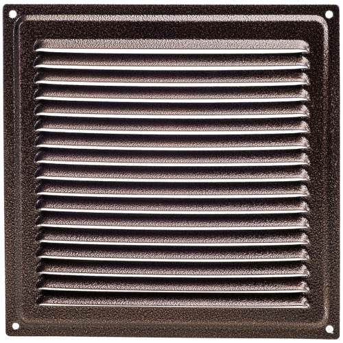 Решетка металлическая с сеткой 1751*175ВР медь