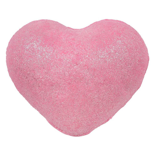 Бурлящие шары для ванны 130г Сердце перламутровые (роза, жасмин)