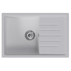 Мойка комп. MIXLINE ML-GM19 500х750x200мм, ультра белая, сифон
