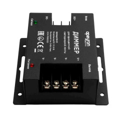 Контроллер-диммер APEYRON 12/24V 288/576W 83x79x33 пульт сенсорный для монохромной св/д ленты 04-31