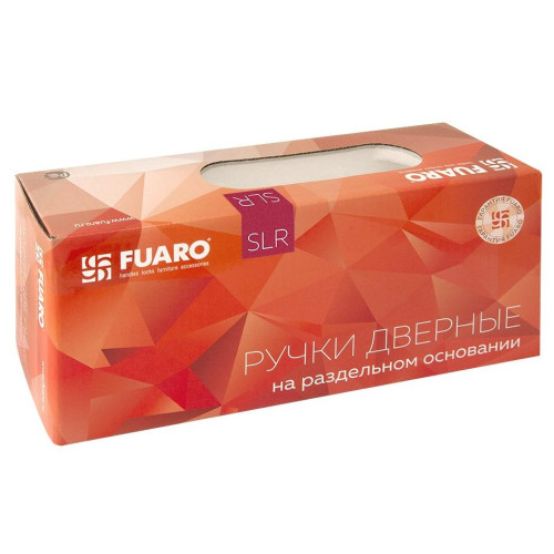 Ручки раздельные FUARO R.SLR52.ABRASIVE SSC-16 сатинированный хром (47971)