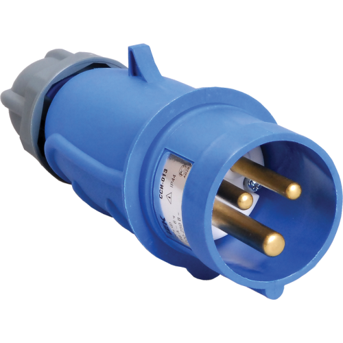 Вилка IEK MAGNUM 2P+E 16A IP44 013 PSN01-016-3 (464780)