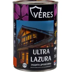 Декоративная пропитка для дерева Veres Ultra Lazura №17 Золотой бор 0,9 л