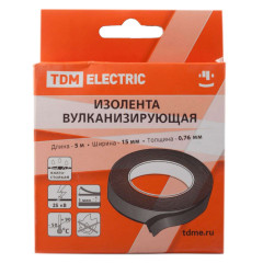 Изолента ПВХ вулканизирующая 15мм х 5м TDM SQ0526-0601 (558154)