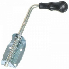 Засов полуавтомат гаражный ф16 П/А 370 мм (07258)