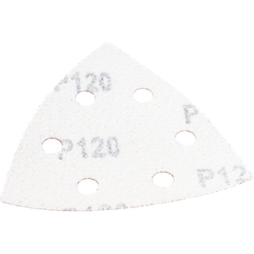 Насадка для резака ПРАКТИКА (240-454) 93мм шлиф листы дельта VELCRO 6 отверстий  P120
