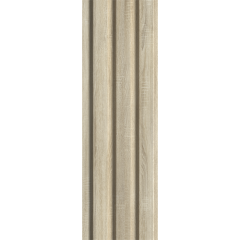 МДФ Реечная STELLA Beats Standart Дуб Сонома 2700*119/110*16 (в уп. 4шт.)