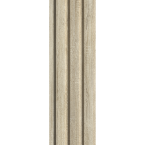 МДФ Реечная STELLA Beats Standart Дуб Сонома 2700*119/110*16 (в уп. 4шт.)
