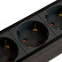 Фильтр сетевой Stekker 4 роз. 16A 5м черный HM22-41-05 Techno 50158