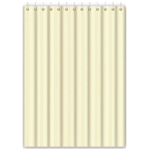 Шторка для ванной FRAP F8602 бежевая 180x180cм