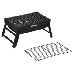 Мангал-барбекю складной с решеткой 43х29х23 см, сталь PERFECTO LINEA (47-143292)