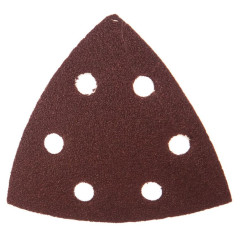 Насадка для резака ПРАКТИКА (240-447) 93мм шлиф листы дельта VELCRO 6 отверстий P 80