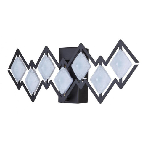 Светильник настенный LED4U PL 8228/7 черный