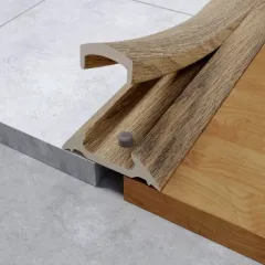 Порог с кабель-каналом 36мм 0,9 Дуб сафари ПВХ (ПМК36-0,9 216 ИДЕАЛ)