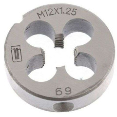 Плашка СИБРТЕХ М12х1,25 мм (77030)