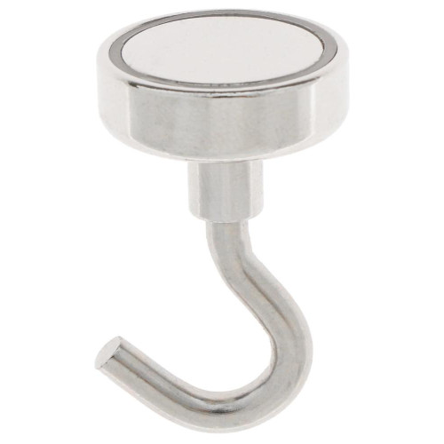 Магнит неодимовый Cartage с крючком, d-25мм, 10кг (4790150)