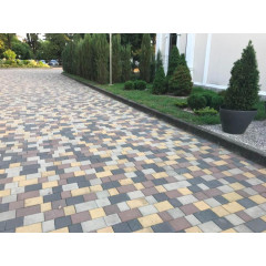 Плитка тротуарная вп  Новый город 60 (жёлтый) ЯР (кратно ряду 1,145м2 (13,74 м2/п)