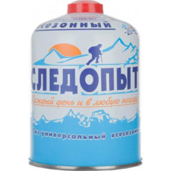 Баллон газовый СЛЕДОПЫТ 450гр резьбов., всесезонный (PF-FG-450)