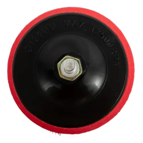 Насадка д/дрели и УШМ КУРС липучка 125 мм (39619)