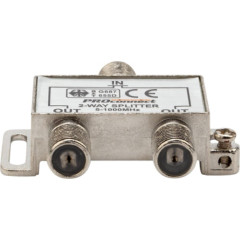 С/о Делитель PROCONNECT (05-6021) ТВ краб х 2 под F разъём 5-1000 МГц (10)