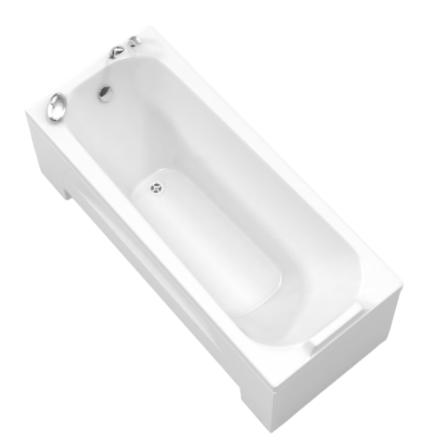 Ванна акриловая BELLSAN Лайма 168х70х63см на раме, экран, сифон (*30)