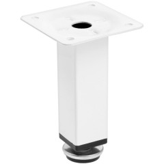 |Опора ТУНДРА квадратная OKV001WH d=25*25мм h=120мм белый(9371388)