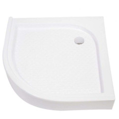 Поддон акриловый SEAN 80х80х15см полукруг на каркасе с регулируемыми ножками 515