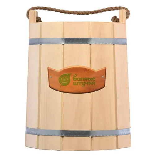 Ведро 9л Система регулировки обручей, липа 