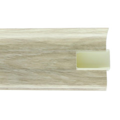Плинтус WINART 801 с мягким краем 58мм (2,5м)