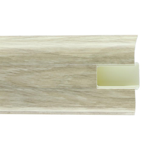 Плинтус WINART 801 с мягким краем 58мм (2,5м)
