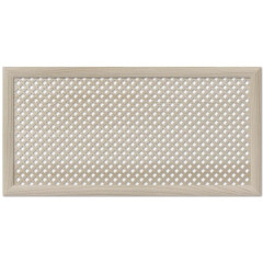 Радиаторная вентиляционная решетка из МДФ STELLA Готико 120*60 дуб сонома