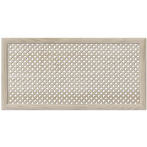 Радиаторная вентиляционная решетка из МДФ STELLA Готико 120*60 дуб сонома