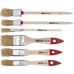 Кисти FIT Master Color флейцевые набор 6 шт (30-0510)