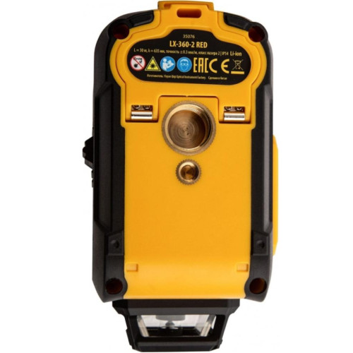 Уровень лазерный DENZEL LX360-2 Red (35076)