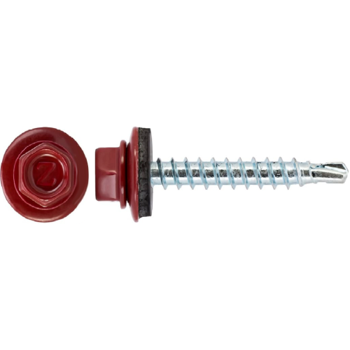 Саморез кров. КРс ZP 4.8x70 (3011) красн.