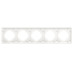 Рамка 4-пост Катрин белый PFR00-7004-01