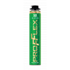 Пена монтажная PROFFLEX ПРОФ 50 750мл Green (зимняя)
