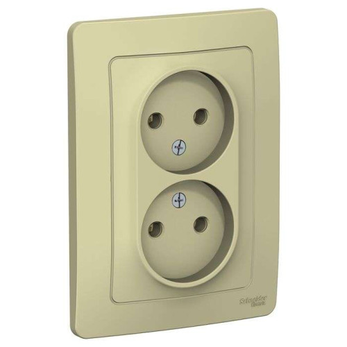 Розетка 2-ая 2P BLANCA  беж. SchE BLNRS000027