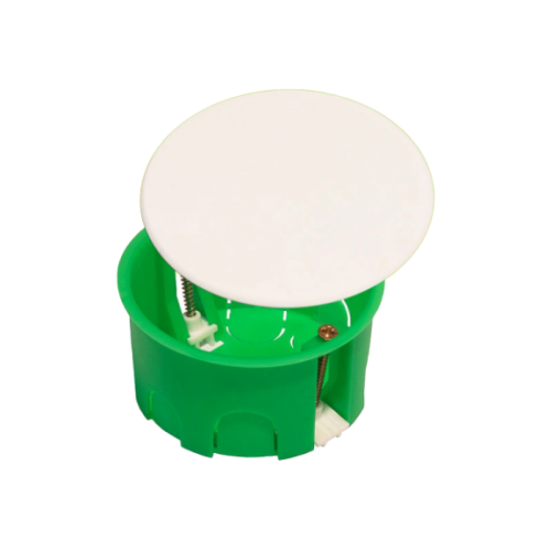 Коробка распред. С/У D80х45мм для Г/К пластик. лапки HEGEL КР1202 (79375)