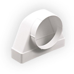 Соединитель угловой плоский канал-фитинг 511СК10ФП