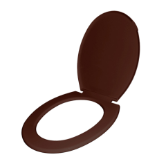 Сиденье для унитаза ИНКОЭР коричневое