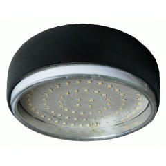 Светильник накладной ECOLA GX70-G16 черный/матовый FB70FFECB