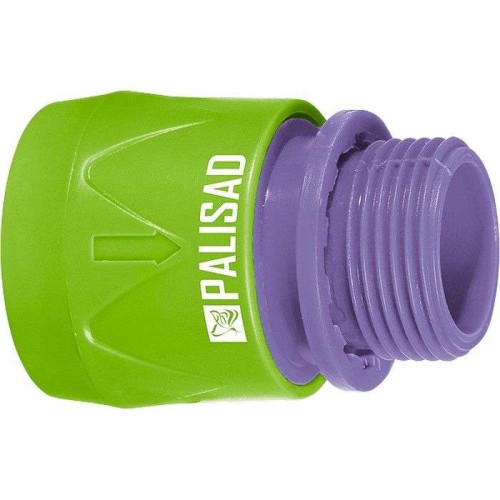 Соединитель PALISAD пластмассовый быстросъемный, внешняя  резьба 3/4