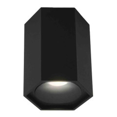 Светильник накладной ES 25037/LED черный/матовый