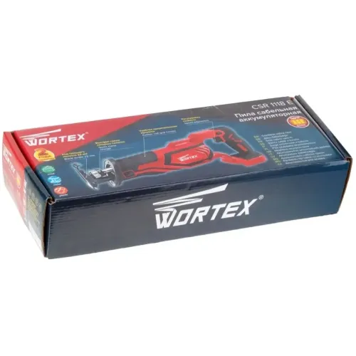 Акк Пила сабельная WORTEX CSR 1118 E (18В, 2Ач) (*7)
