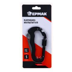 Карабин-мультитул ЕРМАК 5 функций (070-017)