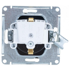 Розетка 2P+E AtlasDesign мокко SchE ATN000643