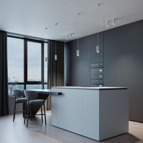 Светильник накладной ES 25012/01 GU10 белый