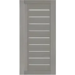 /Дверное полотно HD125 ДО 80 дуб дымчатый, экошпон (HODO) ЛИКВИДАЦИЯ